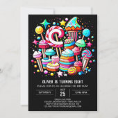 Sweet Wonderland Gala Verjaardag Kaart (Voorkant)