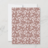 Sweet Woodland Animals Baby shower Kaart (Achterkant)