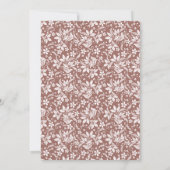 Sweet Woodland Animals Baby shower Kaart (Achterkant)