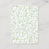 Sweet Woodland Animals Gift Display Shower Informatiekaartje (Achterkant)