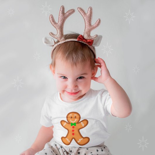 sweet XmaS gingerbread man Romper