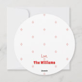 Sweet XMAS Gingerbread Pals-Edit Text Photo-Red Feestdagenkaart (Achterkant)