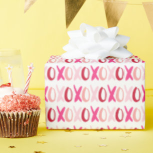 Sweet XOXO-patroon Cadeaupapier