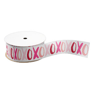 Sweet XOXO-patroon Grosgrain Lint