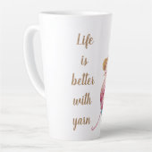 Sweet Yarn Lover Latte Mok (Linkerhoek)