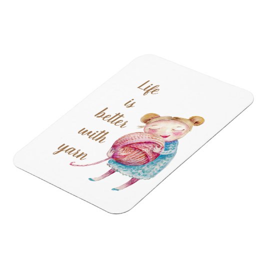 Sweet Yarn Lover Magneet (Linkerzijde)