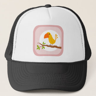 sweet yellow bird, süßer gelber Vogel Trucker Pet