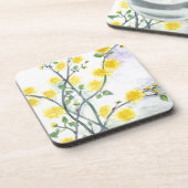 Sweet Yellow Blossom Drankjes Onderzetter (Linkerzijde)