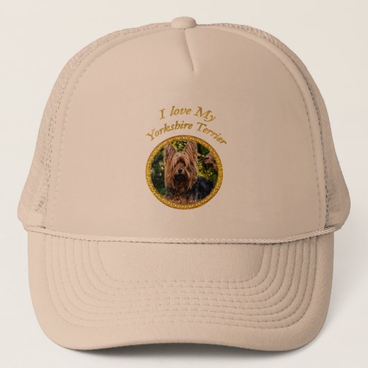 Sweet Yorkshire doodskleine hond Trucker Pet (Voorkant)