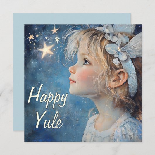 Sweet Yule Kaart (Voorkant / Achterkant)