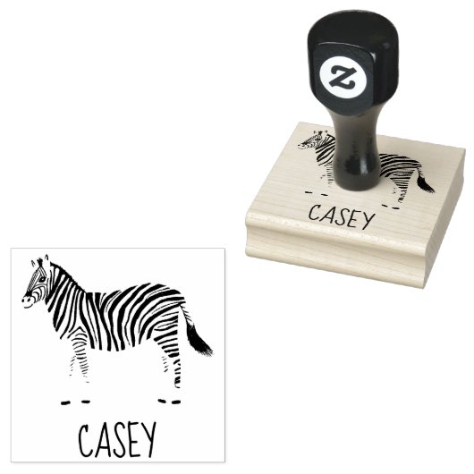 Sweet Zebra handleiding, aangepast IT Rubberstempel (Gestempeld)
