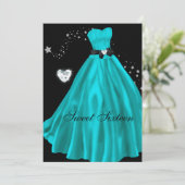 SWEET ZESTIEN 16e Verjaardagsfeest Kaart (Staand voorkant)