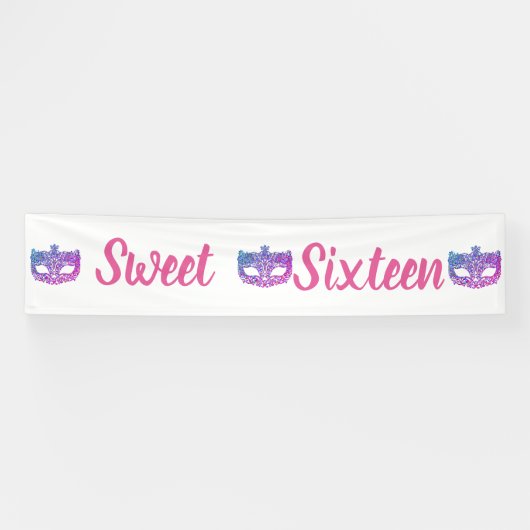 Sweet zestien banner (Horizontaal)