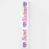 Sweet zestien banner (Verticaal)