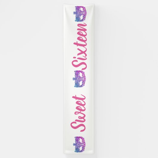 Sweet zestien banner (Verticaal)