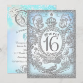 Sweet zestien keer per keer prins kaart (Voorkant / Achterkant)