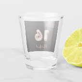 Sweet-zestien Shot Glas (Achterkant)