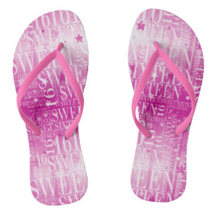 Sweet-zestien Teenslippers