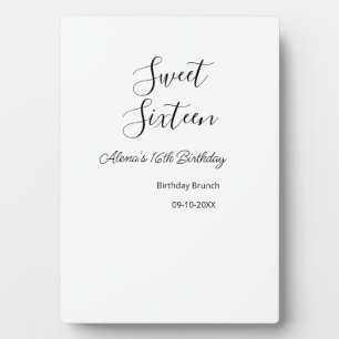 Sweet zestien verjaardag brunch 16e verjaardag naa fotoplaat