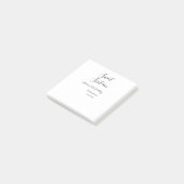 Sweet zestien verjaardag brunch 16e verjaardag naa post-it® notes (Schuin)