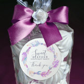 Sweet Zestien waterverf kunst sticker