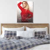 Sweet zestien welkomstbord met foto op canvas (Insitu (Slaapkamer))