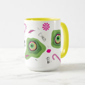 Sweet Zombie Dood en Snoep! Mok (Voorkant rechts)