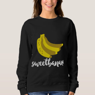 Sweetbanana Zoete Banaan Tropische Fruit Liefhebbe Trui