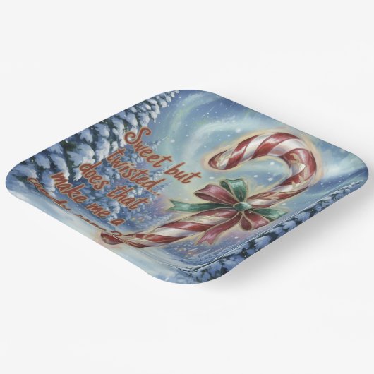 SweetButTwisted Papieren Bordje (Gebogen)