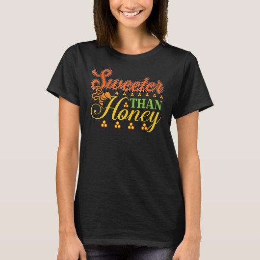 Sweeter dan Honey - Beekeper T-shirt (Voorkant)