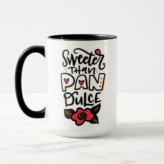 Sweeter dan Pan Dulce, 15oz Coffee-Mok Mok (Links)