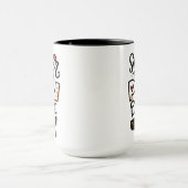 Sweeter dan Pan Dulce, 15oz Coffee-Mok Mok (Midden)