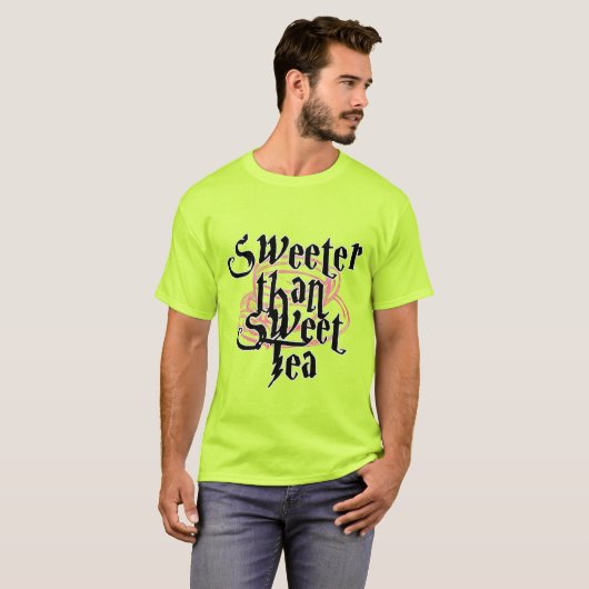 Sweeter dan Sweet Tea T-shirt (Voorkant volledig)