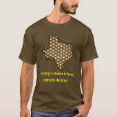 Sweeter in Texas Honeycomb T-shirt (Voorkant)
