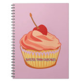 Sweeter Than Cupcakes Roze Notitieboek (Voorkant)