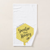 Sweeter Than Honey Bad Handdoek (Handdoek)