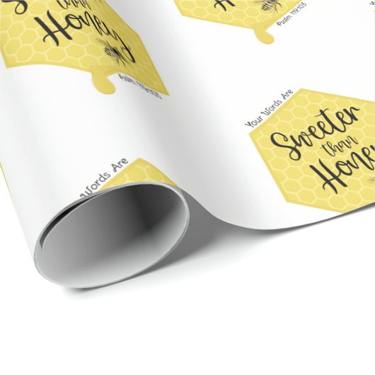 Sweeter Than Honey Cadeaupapier (Rol Hoek)