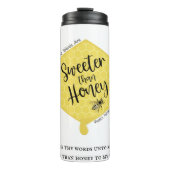 Sweeter Than Honey Thermosbeker (Voorkant)