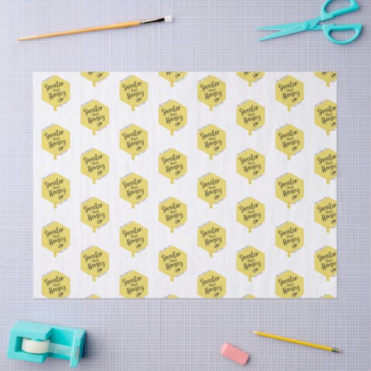 Sweeter Than Honey Tissuepapier (Craft)