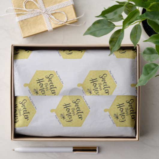 Sweeter Than Honey Tissuepapier (Geschenk)