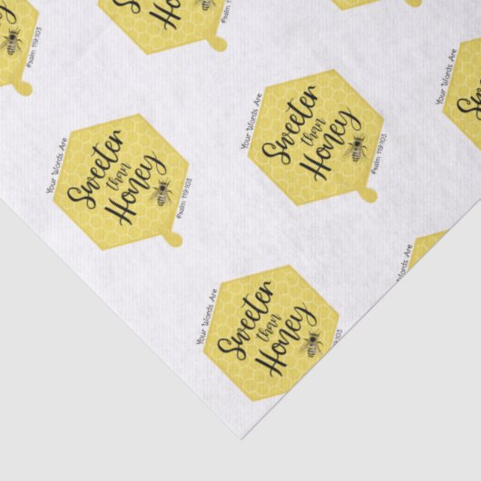 Sweeter Than Honey Tissuepapier (Detail)