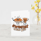 Sweeter Than Pie Byby Herfst Herfst Thanksgiving H Kaart (Gele Bloem)