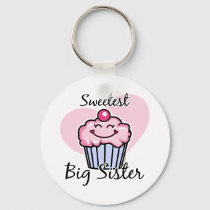 Sweetest Big Sister Sleutelhanger