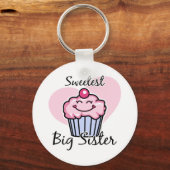 Sweetest Big Sister Sleutelhanger (Voorkant)