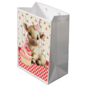 Sweetest Birthday cadeau tas Medium Cadeauzakje (Achterkant Gekanteld)