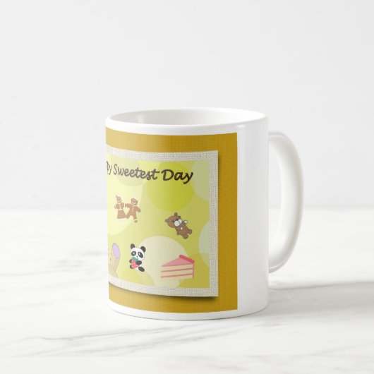 Sweetest Day Teddy Bears Koffiemok (Voorkant rechts)