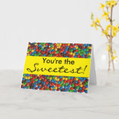 Sweetest Jubileum Kaart (Gele Bloem)