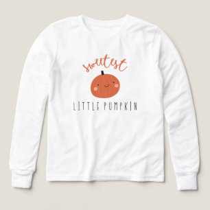 Sweetest little pumpkin Girls T-shirt met lange mo