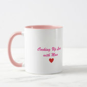 Sweetest Mom Pig Chef Two-Tone Coffee Mug Mok (Links)
