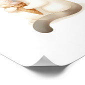 Sweetest Moment Kat Genieten van Ice Cream Cone Poster (Hoek)